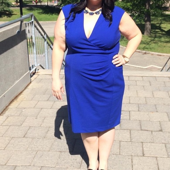 Calvin Klein Royal Blue Dress - Picture 4 of 4